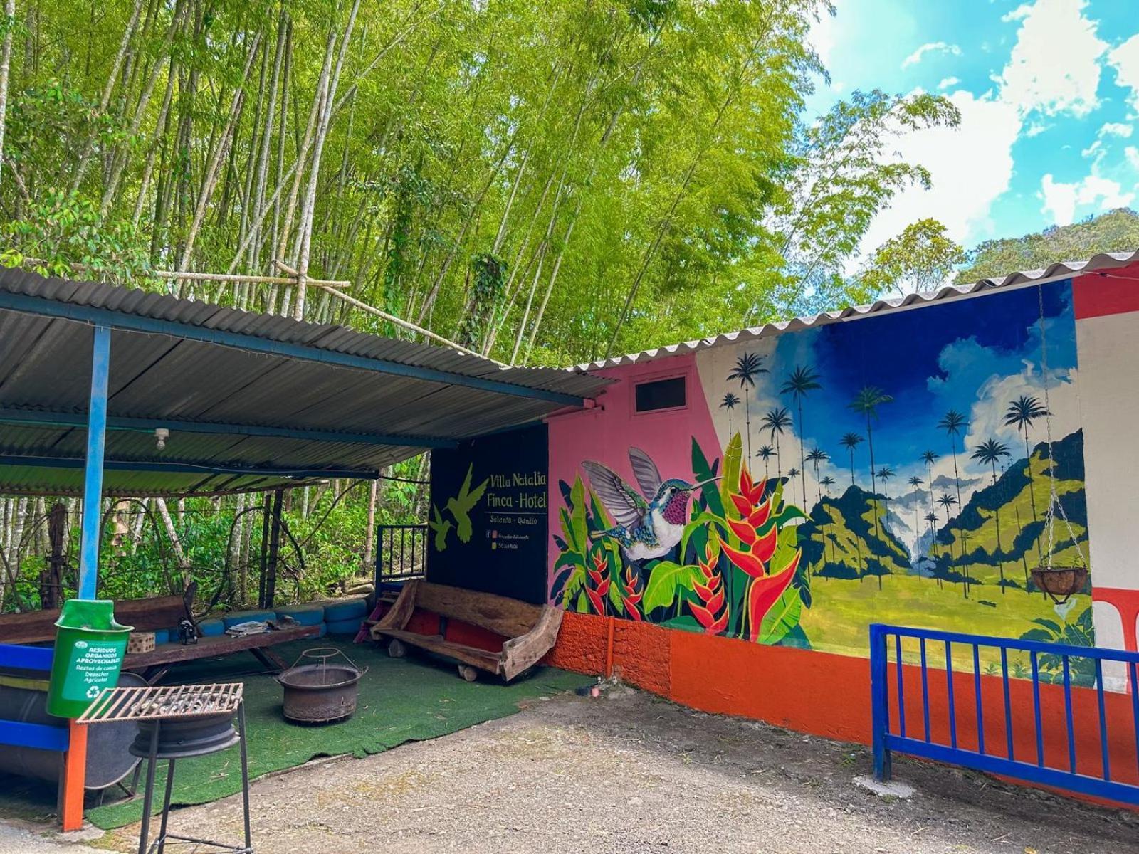 Cabanas Finca Hotel Villa Natalia -Salento Quindio Exterior foto