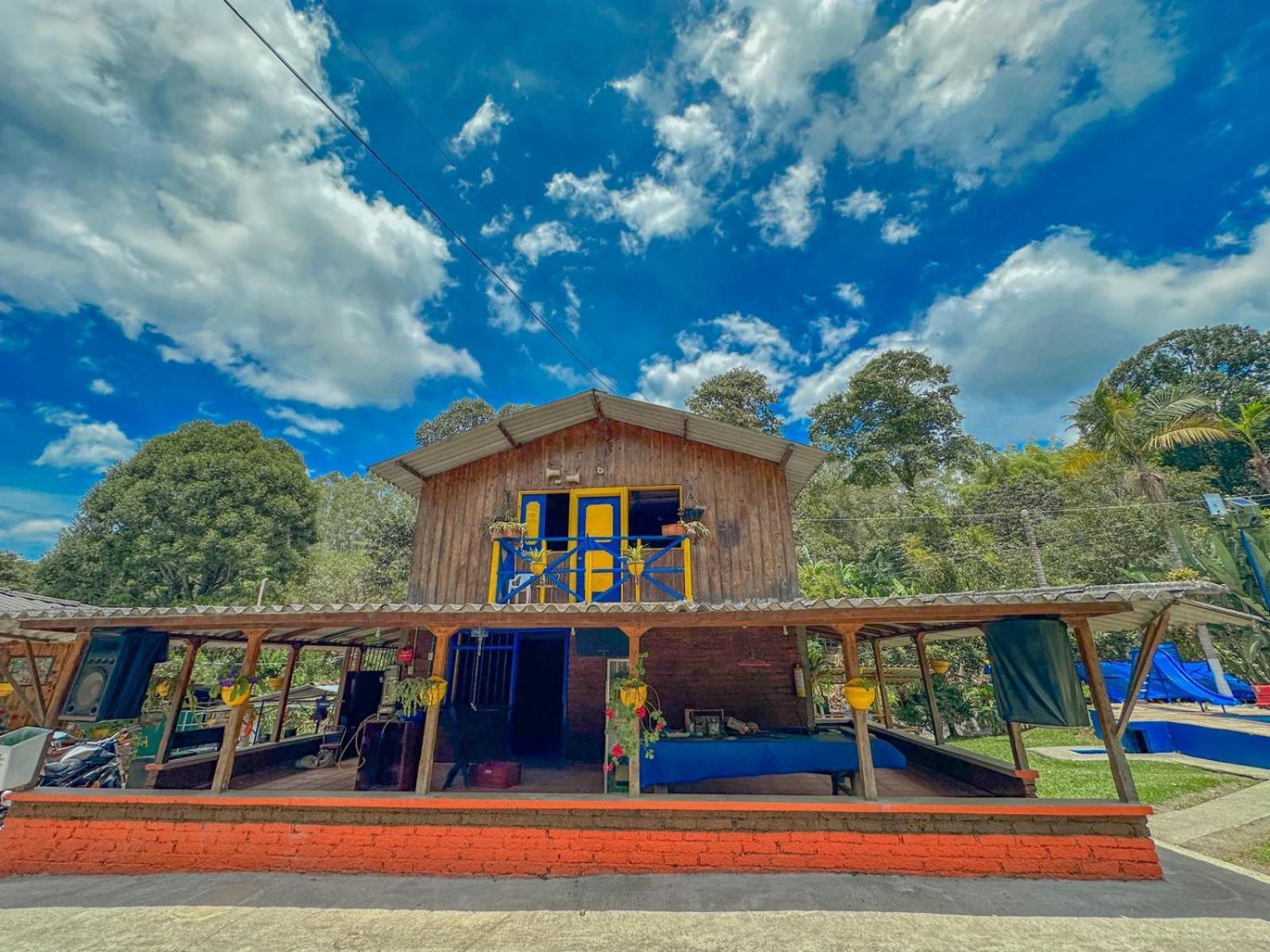 Cabanas Finca Hotel Villa Natalia -Salento Quindio Exterior foto
