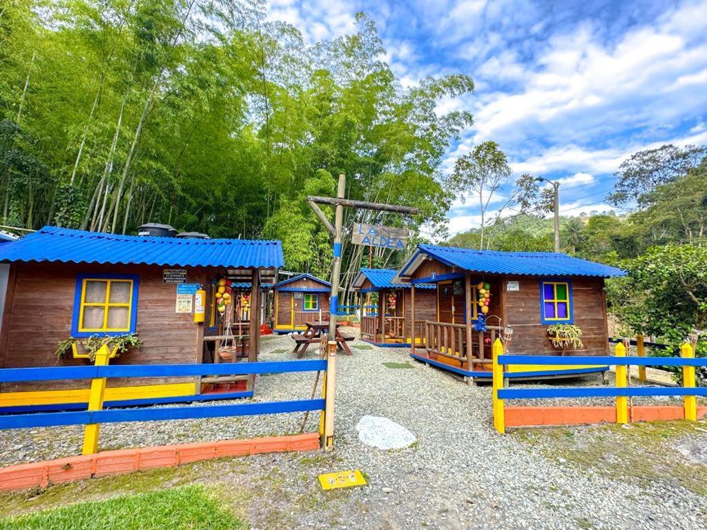 Cabanas Finca Hotel Villa Natalia -Salento Quindio Exterior foto