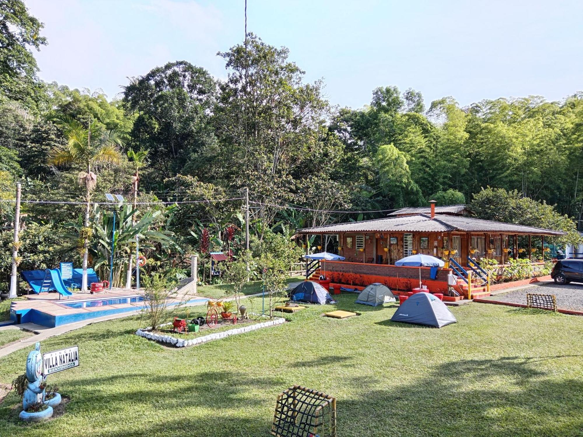 Cabanas Finca Hotel Villa Natalia -Salento Quindio Exterior foto